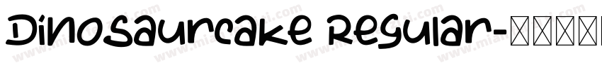 DinosaurCake Regular字体转换
